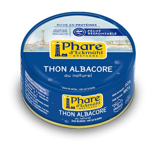 Thon albacore au naturel