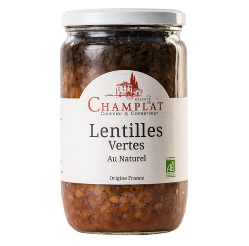 Lentilles vertes