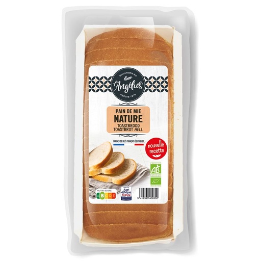 Pain de mie tranché