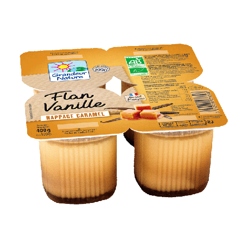 Flan Vanille nappage Caramel