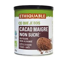 Pur cacao maigre 