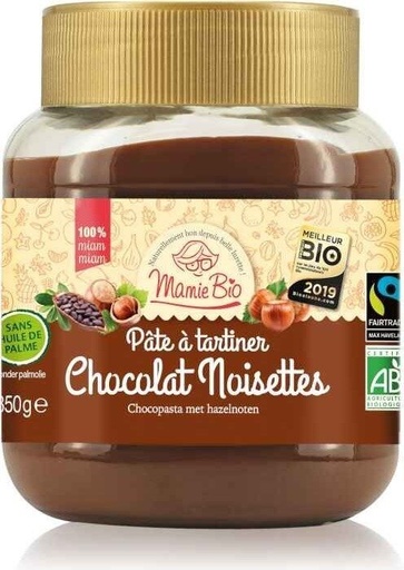 Pâte à tartiner chocolat noisettes