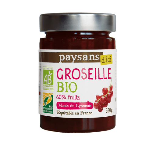 Confiture de groseille bio