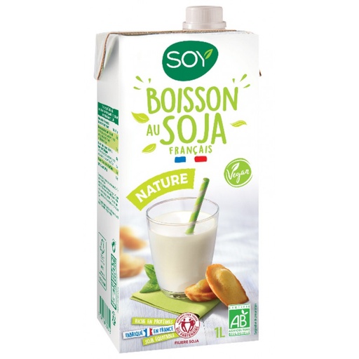 Boisson au soja nature 