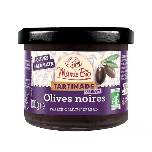 Tartinade olives noires