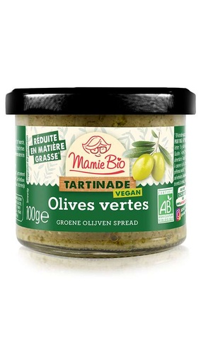 Tartinade olives vertes