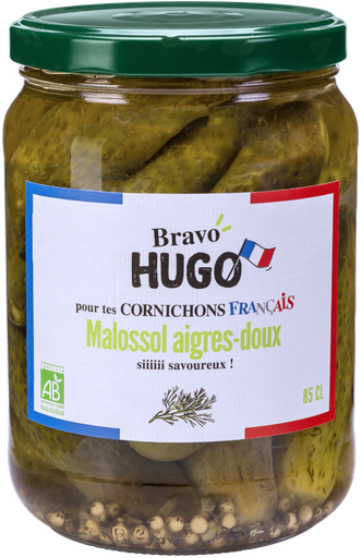 Cornichons Français aigres-doux