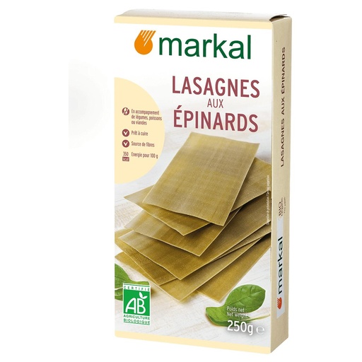 Lasagnes aux épinards 