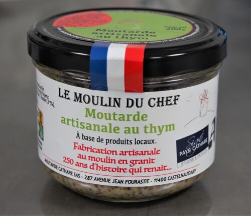 Moutarde au thym