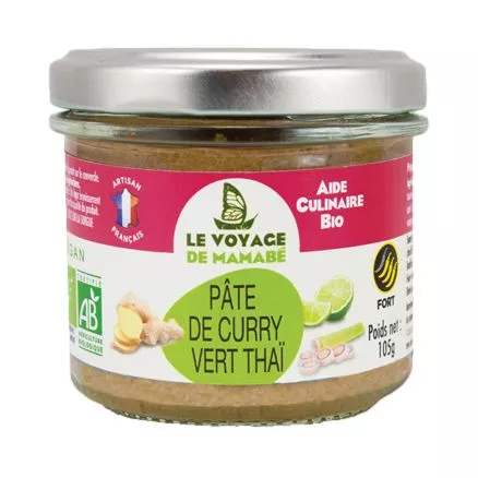 Pâte de curry vert thaï