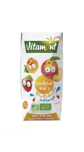 Jus kid's multifruit 20cl