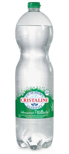 Eau pétillante Cristaline