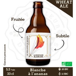 Bière wheat ale ananas